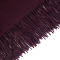 Western Europe Best Selling Products Cashmere Knitted Scarf With Beautiful Fringe